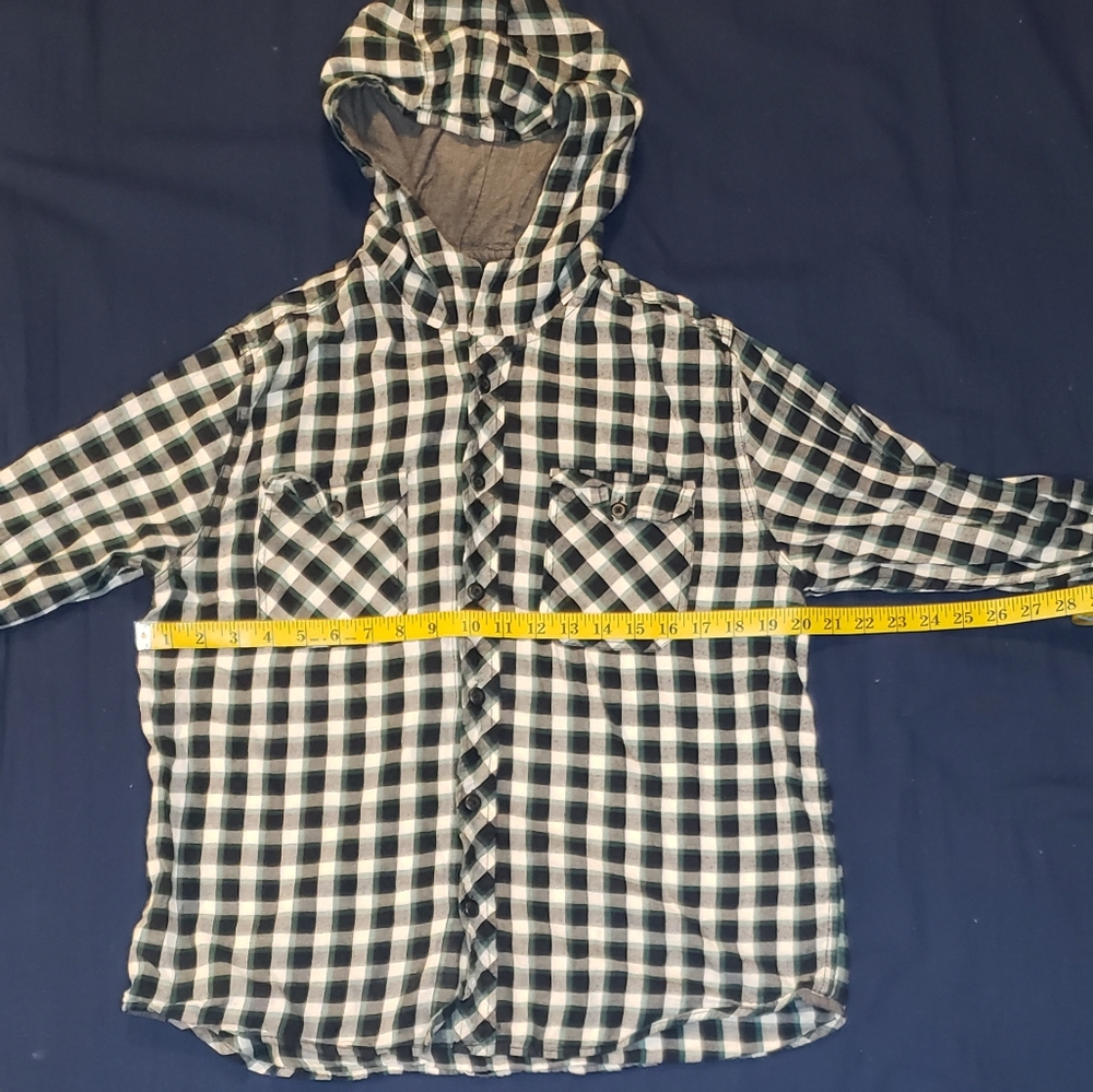 Hooded Button Up - Picture 4 of 4